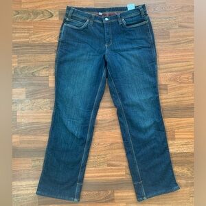 Carhartt Women’s 14 Regular Jeans RN#14806  Fleece Lined Warm Winter Cargo